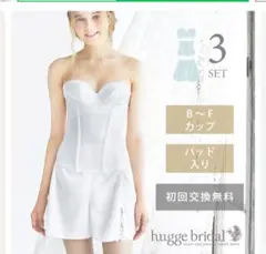 ブライダルインナーハグ 3点セット D65