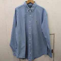 Ralph Lauren デニムシャツ XL ライトブルー