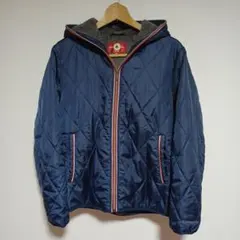 CONVERSE ネイビー キルティングダウンジャケット M