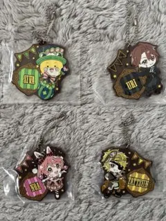 カラフルピーチ 1番くじ ラバーチャーム4点セット