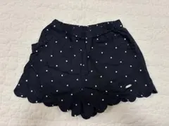 プティマイン　ドット柄ショートパンツ　110cm