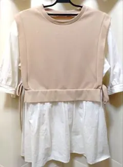 重ね着風チュニック