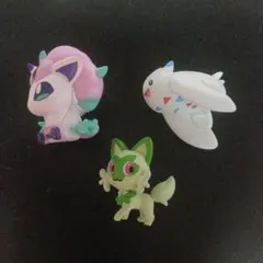 ポケモン　キャラクター フィギュア 3体セット