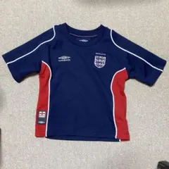 子ども用　UMBRO イングランド代表 サッカーシャツ ネイビー 110cmのサムネイル