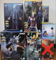 一番くじ 僕のヒーローアカデミア 相反する思い　　フィギュア　セット