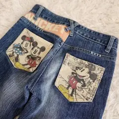 【入手困難品】【14】Jou Jou×Disney ミッキー デニム レディース 入手困難品】【14】Jou Jou×Disney ミッキー デニム レディース