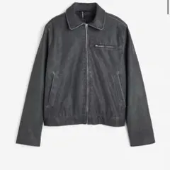 H＆M 黒 レザージャケット Mサイズ