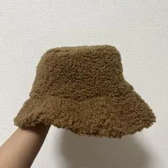 H&M ブラウン バケットハット XS/S