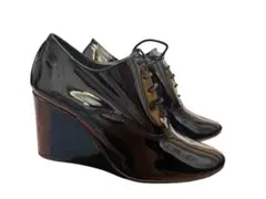 Repetto レペット エナメル ウェッジソール パンプスのサムネイル
