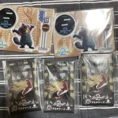 ズートピアハッピーくじ　G賞アクリルスタンドH賞マルチケースセット