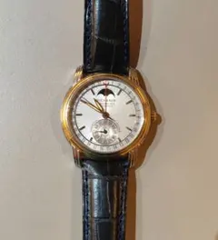 JAQUE BAUME ジャケボーム 金張り トリプルカレンダー 美品 - メルカリ