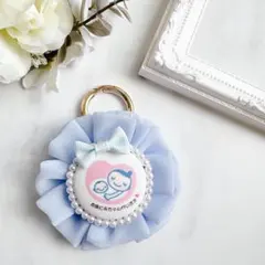 【マタニティマーク♡大人ブルー】マタニティロゼット 妊婦 即購入OK‼️