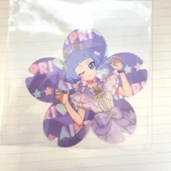 ひみつのアイプリ アニメイト購入特典 桜型クリアカード 真実夜チィ