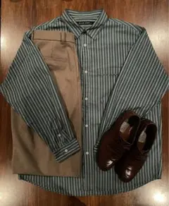 c-boy style ストライプシャツ　古着　niko and...