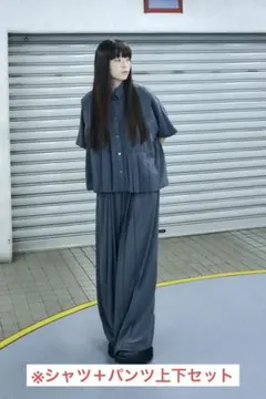 ※完売品 ENFOLD PLEATS WIDE BOX SHIRT＋PANTSのサムネイル