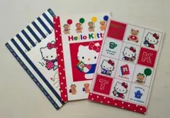 ハローキティ ノート3種類セット サンリオ 平成レトロ