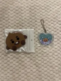 BTS スマホグリップ＆キーホルダー シュガ