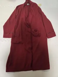 Piancen Tino ロングコート レッド L