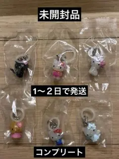 【未開封品】ハローキティ めじるしアクセサリー コンプリート 6個セット