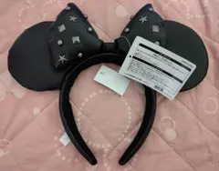 東京ディズニーリゾート カチューシャ スタッズ レザー ミニー②