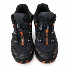 【希少】SALOMON スニーカー ブラック×オレンジ
