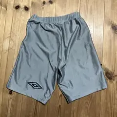 UMBRO グレー サッカーショーツ S