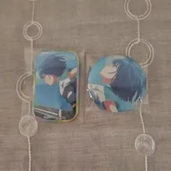 プロジェクトセカイ　スクエア缶バッジ・グリッター缶バッジ　桐谷遥