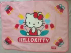 HELLO KITTY　ハローキティ　ブランケット　毛布　平成　レトロ