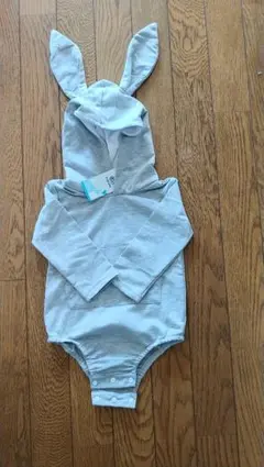 お値下げ！！【新品未使用】うさぎさんロンパース
