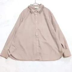 2025年 UNITED ARROWS ミニフリルシャツ ベージュ - メルカリ