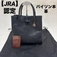 極美品 希少 象革 JRA タグ付 ハンド ショルダーバッグ グレー レザー