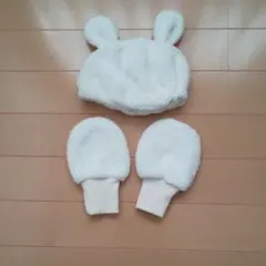 新品☆Combi mini☆ベビー用帽子&手袋のサムネイル