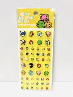 【正規品】たまごっち DROP BLOCK SEAL イエロー
