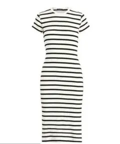 ポロ ラルフローレン✳ボーダー ロング ワンピース Tシャツワンピース