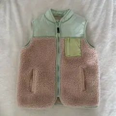 ♡H&M♡フリース ボア ダウンベスト♡キッズ♡アウター♡防寒♡
