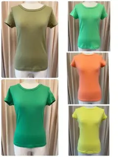 カラー半袖Tシャツまとめ売り5枚セット