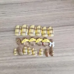 ポムポムプリン ♡ネイルチップ