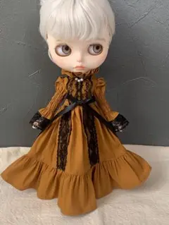 アイシードール　アウトフィット　ロングワンピース　辛子色のサムネイル