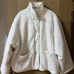 ローリーズファーム　リバーシブルナイロンボアブルゾン