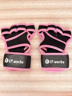 LP-works パワーグリップ・グローブ ピンク フリーサイズ