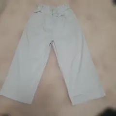 BAYFLOW ライトグレー ワイドパンツ 100cm~