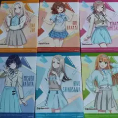 学園アイドルマスター　クリアファイル６種類セット