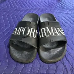 EMPORIO ARMANI サンダル ブラック