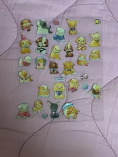 動物キャラクター立体シールセット 平成レトロ