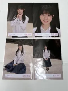 櫻坂46 生写真　Addiction MV衣装　石森璃花　コンプ