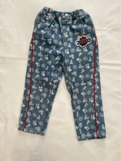 しまむら　ディズニー　リトシー　littc ズボン　デニム　ミッキー 110
