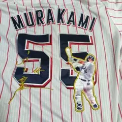 東京ヤクルトスワローズ #55 村上宗隆 150号HR記念 ユニホーム サイズM