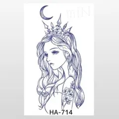 【新作】ジャグアタトゥーシール＊HA-714 月姫