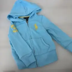 Polo Ralph Lauren 水色パーカー 3/3T