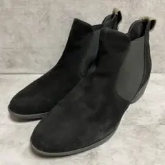 【フィットフィット】（25）アンクルブーツ サイドゴアブーツ スエード調